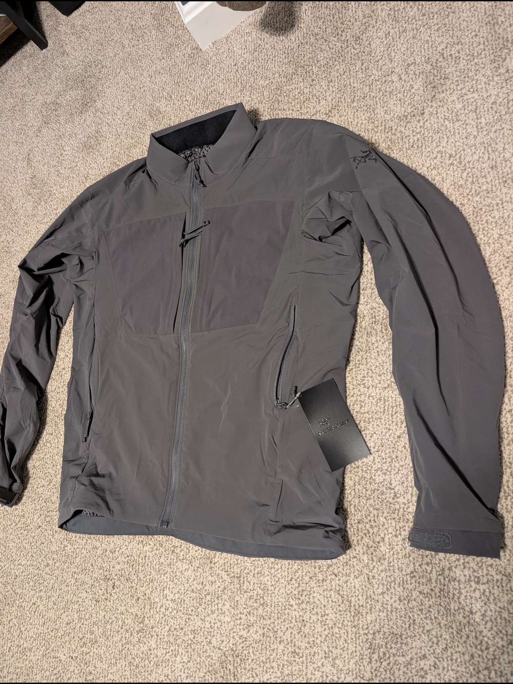 Men's Lightweight Gray Softshell Jacket - Performance Outerwear